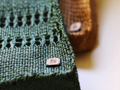 torba od rafije zelena